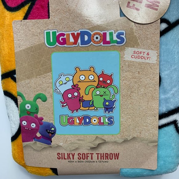 UGLY DOLL Silky Soft Throw Blanket Kids Children - Picture 4 of 5